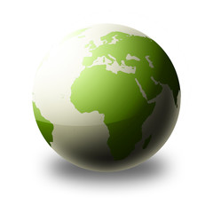 World Globe 2 (green)