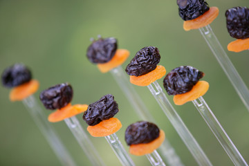 Cocktail violet orange