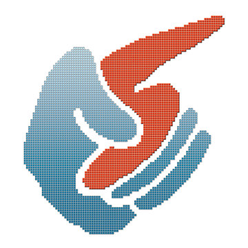 Zeigender Finger, Logo