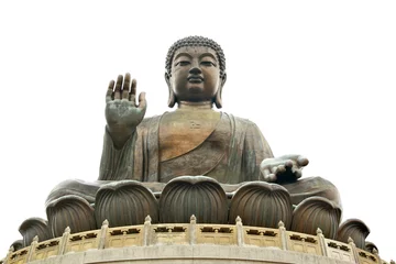 Fototapete Rund Gigantischer Buddha © Roman Sigaev