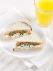Vegetarian sandwiches