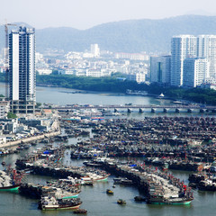 Naklejka premium city