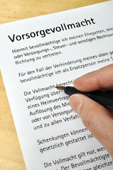 Vorsorgevollmacht