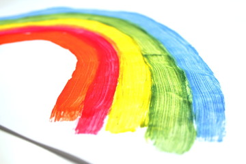 Rainbow painting