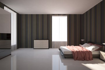 dark bedroom design
