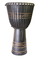 The image of ethnic african drum
