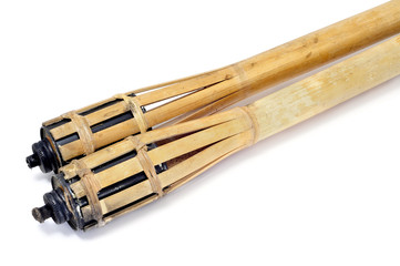 bamboo torches