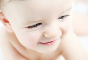 baby,kleinkind,portrait,lächelnd