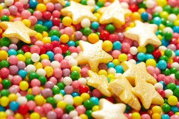 sweet sugar spreading pastry decoration