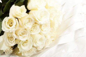 Cream roses