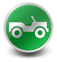 Green Glossy Icon 