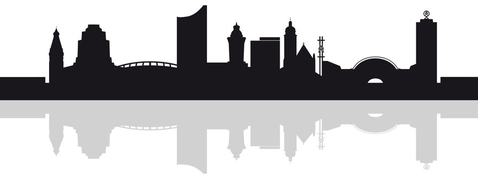 Leipzig Skyline