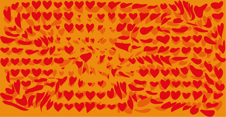 Fototapeta premium Valentine's pattern