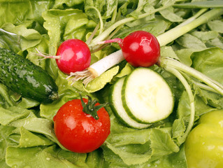 Salad ingredients