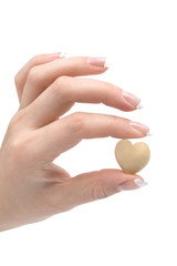 heart in the fingers