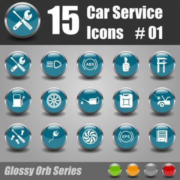 Car Service Icons #01