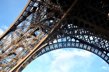Fototapeta na wymiar tour Eiffel, détail
