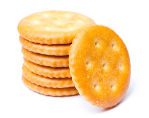 cracker isolated on white background