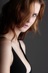 Fototapeta premium Adult redhead woman