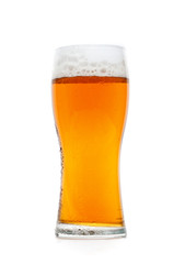 Glass of classic beer