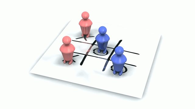 Marketing r&eacute;seau social 3d animation