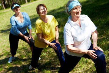 Exercise in open air