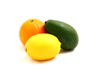 orange - lemon - avocado