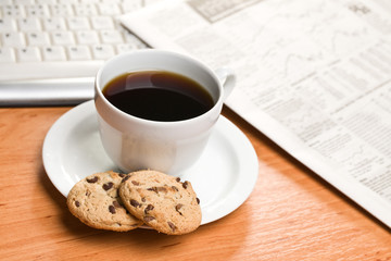 breakfast in office