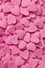 pink hearts background