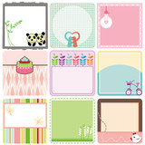 cute labels stock image and royalty free vector files on fotoliacom