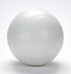 white volley ball