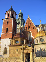 Obraz premium Wawel Cathedral in Krakow, Poland