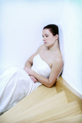 Traurige Braut