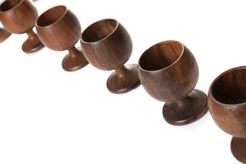 Wooden cups