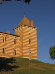 Fototapeta premium Château de Laréole ; Gers, Haute-Garonne ; Midi-Pyrénées