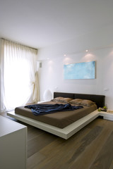 moderna camera da letto
