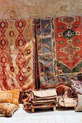 Turkish rugs on the streen for sale