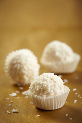 white chocolate truffles