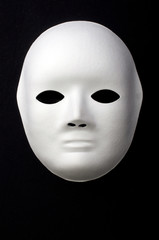 White mask