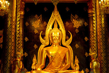Golden Buddha Statue in Thailand