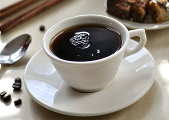 white cup of coffee