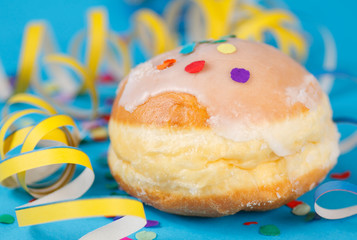 Pfannkuchen mit Konfetti
