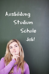 ausbildung,studium,schule,job!