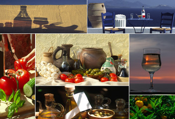 Collage - Mittelmeerküche