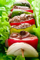 pincho de carne