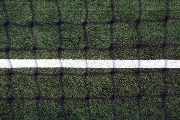 Obraz premium Fake grass soccer field