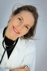 docteur souriante