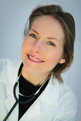 docteur souriante