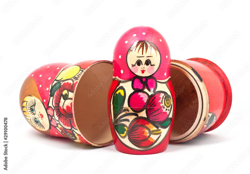 Wall mural Russian Dolls