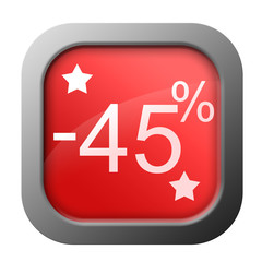 Icône - Moins 45%